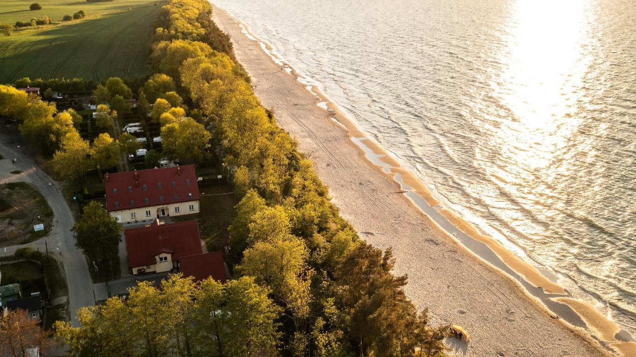 Nad Brzegiem Baltyku Hotel Sarbinowo Exterior foto